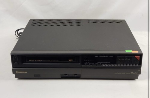 Vintage Samsung VR-2310 VHS VCR Video Cassette Recorder Front Loading For Repair