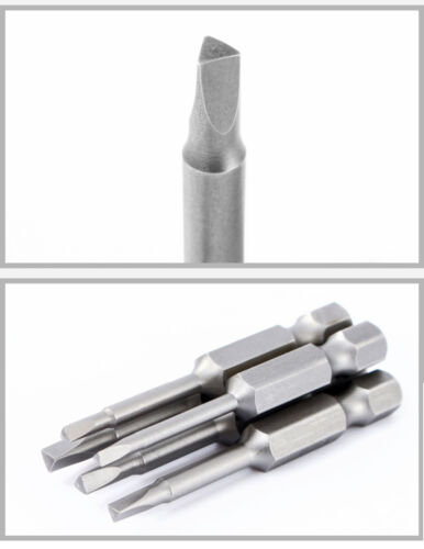 5Pcs Magnetic Triangle Head Screwdriver Bits S2 Steel 1/4" Hex Shank 50mm Long - Picture 3 of 7