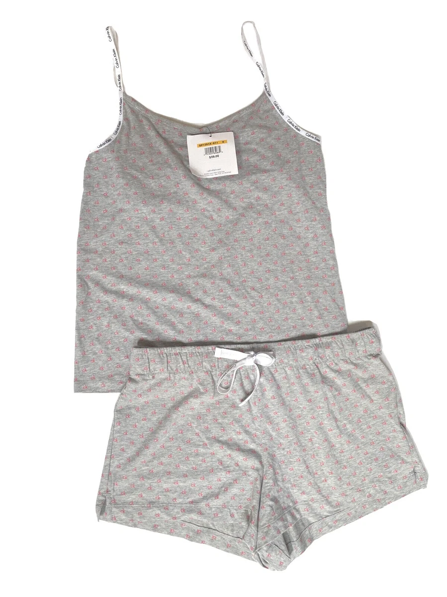 Calvin Klein Women’s 2 PC Shorts Sleepwear/Loungewear Sets Sizes: S, M,L,XL  NWT