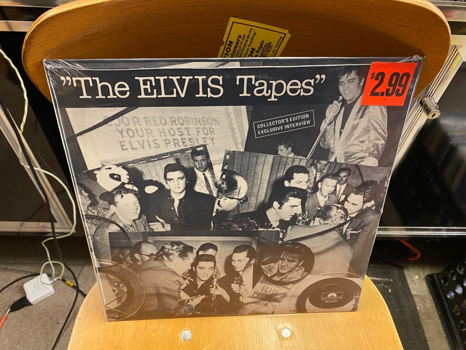 Elvis Presley The Elvis Tapes LP Polydor 1976 CANADA import SEALED