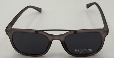 Kenneth Cole Reaction Mens Plastic Frosted Grey Square  display picture 3