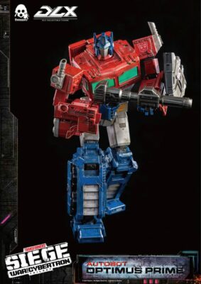 Optimus Prime Threezero Transformers: War For Cybertron Trilogy: Siege DLX 