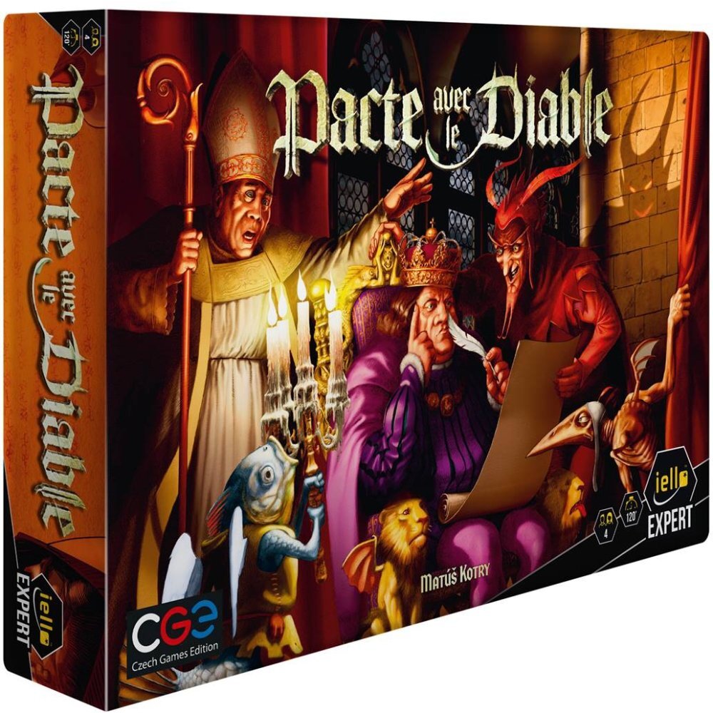 Pacte avec le Diable Jeu de Société Iello Soirée Jeux Ados et Adultes