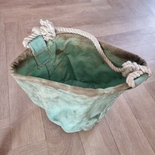 Original Vintage WW2 canvas Bucket
