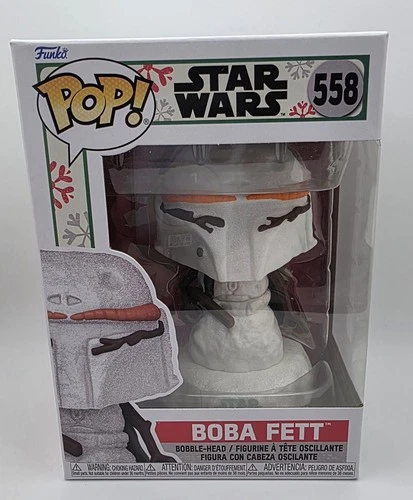Funko Pop! Star Wars Boba Fett #558 Holiday Christmas Vinyl Figure