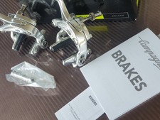 NOS Campagnolo Centaur Pinze Freno (Coppia) Anteriori + Posteriori (Lucidate) Cerchio Freni