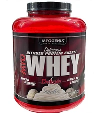 MyoWhey Delicious Protein VANILLA  81 Servings, Chocolate 76 Servings, 5 LBs.