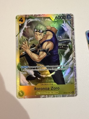 Roronoa Zoro OP15-113 SR Adventure on Kami's Island One Piece TCG  EN NM