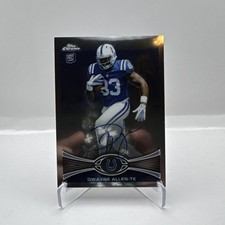 2012 Topps Chrome Justin Blackmon On Card Auto Rookie. rookie card picture