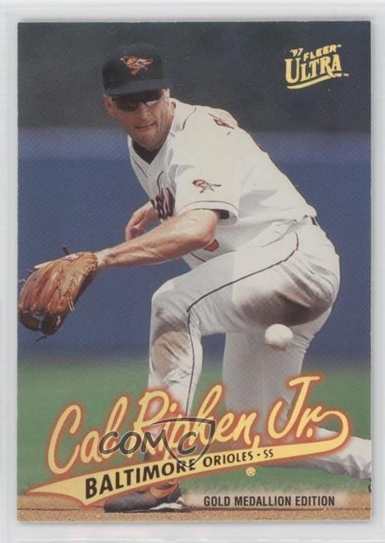 1997 Fleer Ultra Gold Medallion Edition Cal Ripken Jr (Base) #G11 HOF 4xw