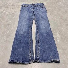Vintage 90s y2k low rise flare boot cut light wash denim jeans Size s 29 Ariat