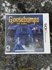 Goosebumps: The Game (Nintendo 3DS, 2015) COMPLETE CIB TESTED NICE!!