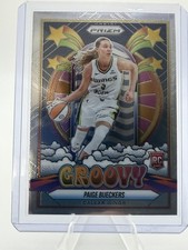 2025 Panini Prizm WNBA Paige Bueckers Groovy Rookie #12 Dallas Wings RC