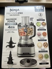 Ninja PrecisionPro 2.1L Food Processor 4 Auto Presets & Manual Settings BZ651UK