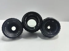 Set 3 Lens KIEV-16UE Camera: MIR-11M VEGA-7-1 TAIR-41M Black Magic Pocket BMPCC
