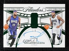 2023-24 Panini Flawless All-NBA Ink Emerald /5 DeMarcus Cousins #ALL-DMC Auto