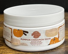 Scentsy Authentic Sugar Scrub Lotion Pumpkin Cinnamon Swirl New  Sealed 8 oz