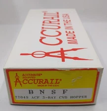 Accurail 22049 HO Scale Burlington Northern Santa Fe Hopper Kit