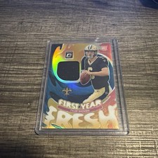 2025 Optic Rookie First Year Fresh Tyler Shough #FYFBH-TSH Patch/Mem RC 