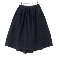 COMME des GARCONS AD2013 Polyester Volume Flare skirt Bottoms GL-S015 Navy XS