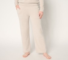 Barefoot Dreams Petite CozyChic Ultra Lite Rolled Edge Ankle Pant Satin L New