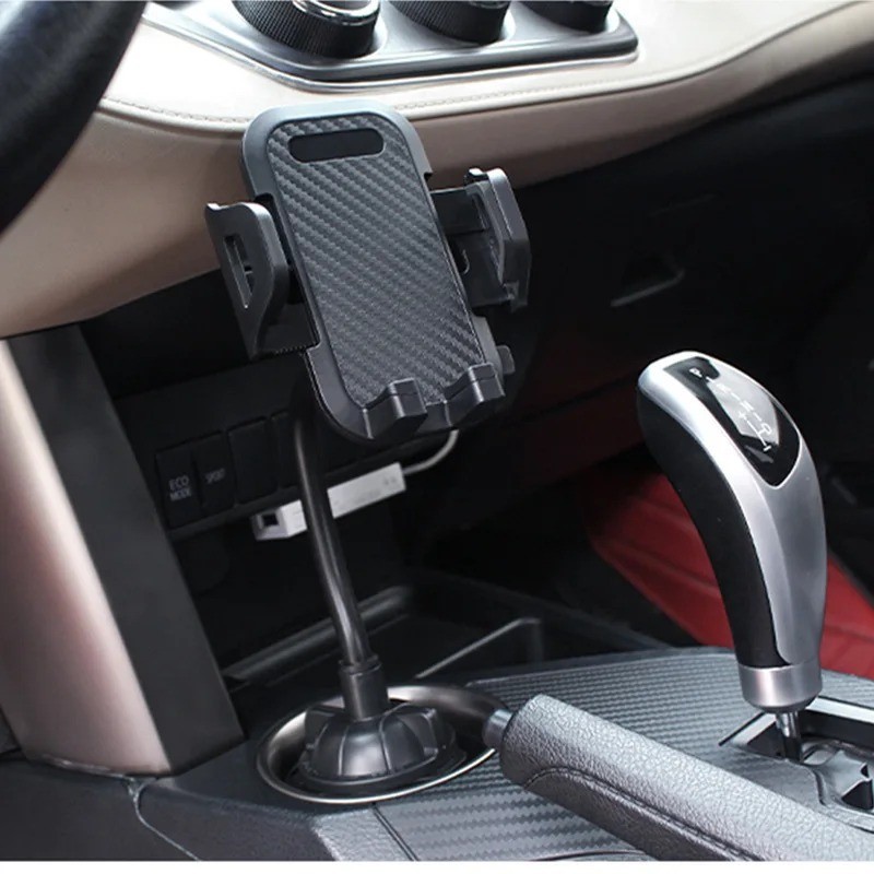 Rotated Phone 360°Rotation Car Auto Cup Holder Phone Mount 2in1 Cup Bottle Expander ...