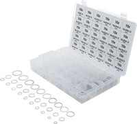 Aluminium Dichtringe 300 Tlg. Dichtring-Sortiment, Alu, ÖLablassschrauben Motor
