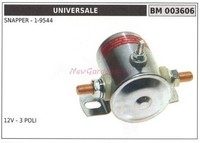 Relais Magnetspule Marke Universelle Snapper 1-9544 12V- 3 Polig 003606