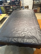 9FT Pool Table Cover Heavy Duty Leatherette Billiard Pool Table Cover