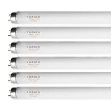 6Pcs 15W T8 F15T8/CW Cool White Fluorescent Light Bulb Replacement Inch T8 Light
