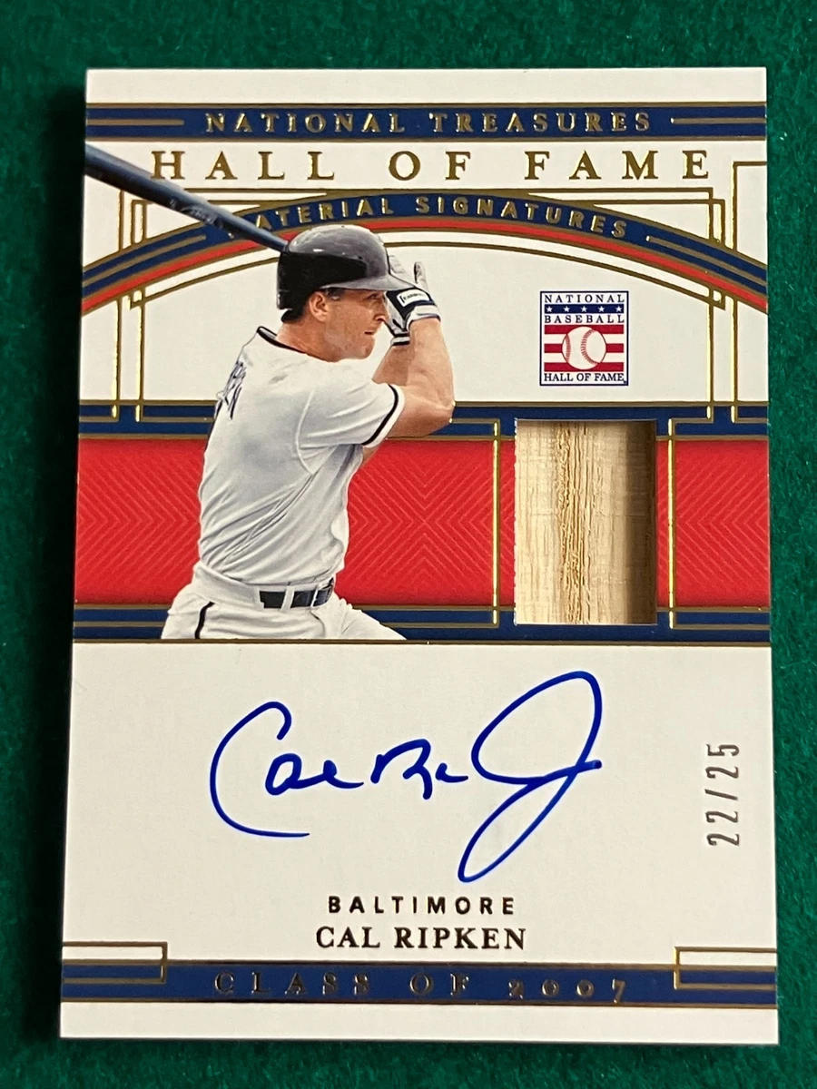 Panini Baseball Cal Ripken, Jr. Autographed Sports Trading Cards