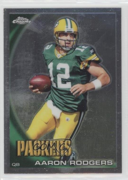 2010 Topps Chrome Aaron Rodgers #C124 4ta