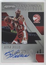 2019-20 Panini Prizm Sensational Signatures Silver Kevin Willis #SS-KWL Auto 2t7