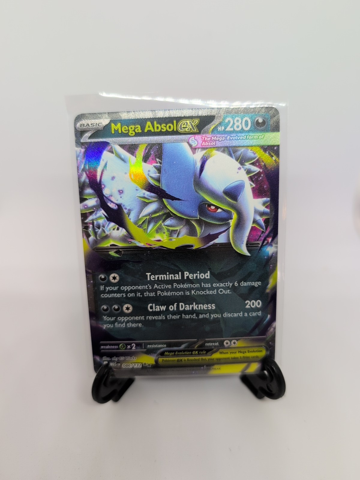 Mega Absol ex 086/132 Me01: Mega Evolution Holo