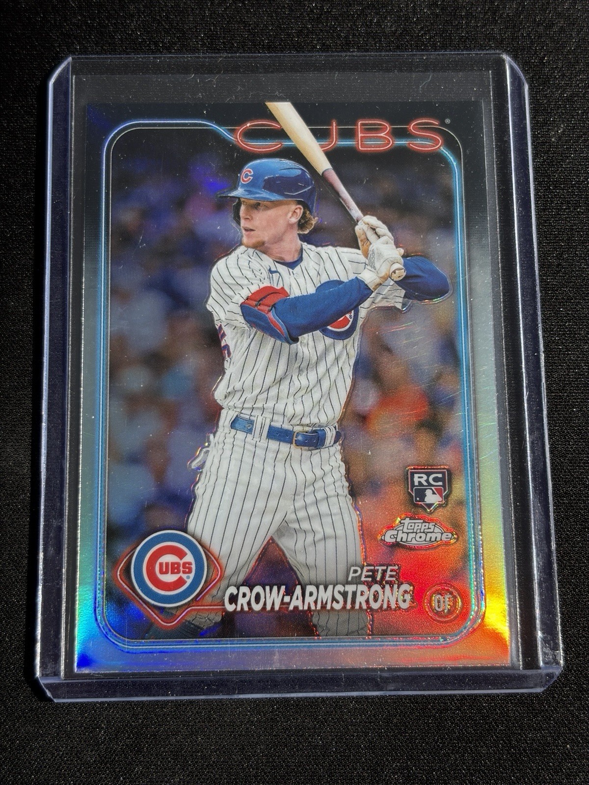 2024 Topps Chrome Pete Crow Armstrong #16 Rookie Refractor Cubs