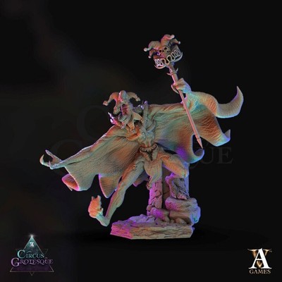 Court Jester miniature - DnD miniatures - Role Playing Game - Tabletop Miniature