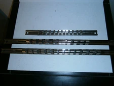 Multiple Socket Holder Sliding Rail Organizer Mount Slide Rack Mountable Tool