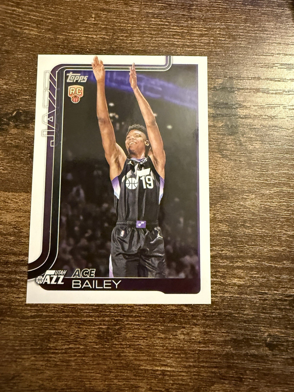 2025-26 Topps Ace Bailey #205 RC Utah Jazz