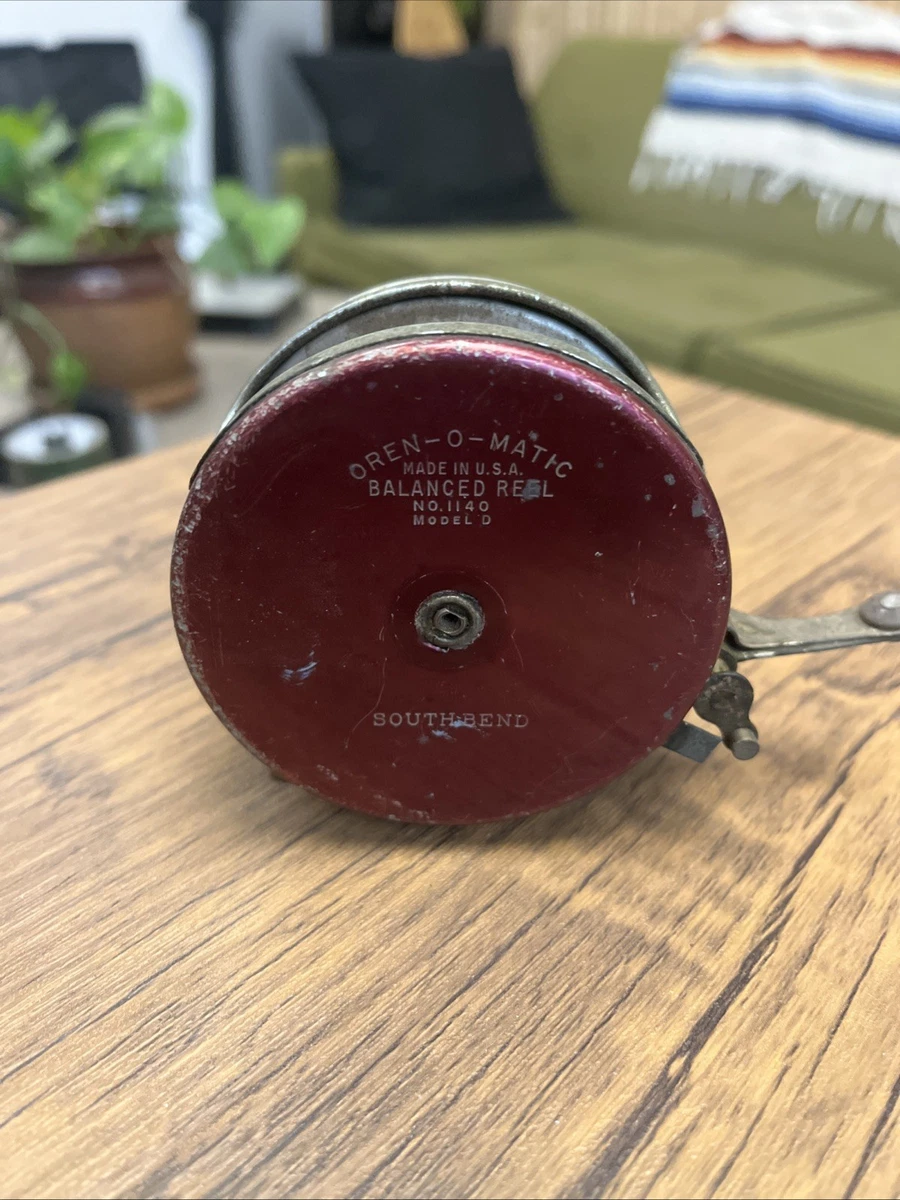 Moulinet De Pêche à La Mouche Vintage South Bend OREN-O-MATIC #1126 - État De Fonctionnement Fantastique