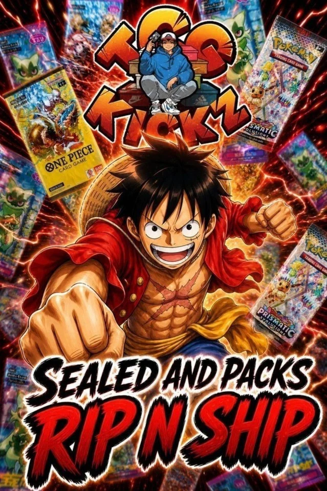 ONE PIECE SINGLE & SLABS  - PACKS AND SEALED!!