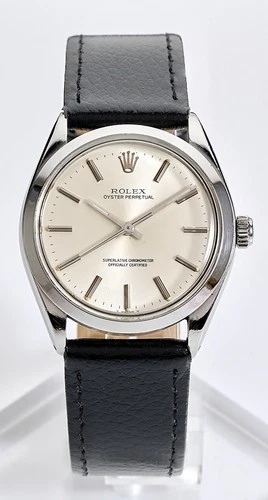Rolex Oyster Perpetual ‘1983’ Ref 1002 Gents Rare Vintage Watch 34mm, Serviced