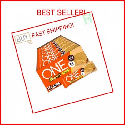 ONE Protein Bars, Reese's Peanut Butter Lovers, Gluten Free with 18g Protein and