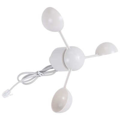 2X(WH-SP-WS01 Anemometer Wind Geschwindigkeit MessgeräT Wind Geschwindigkei8063
