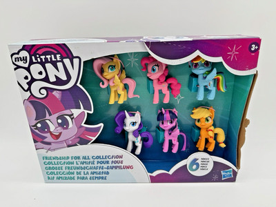 2021 My Little Pony Friendship For All 6 Ponies Figure Collection NEW IN BOX NIB