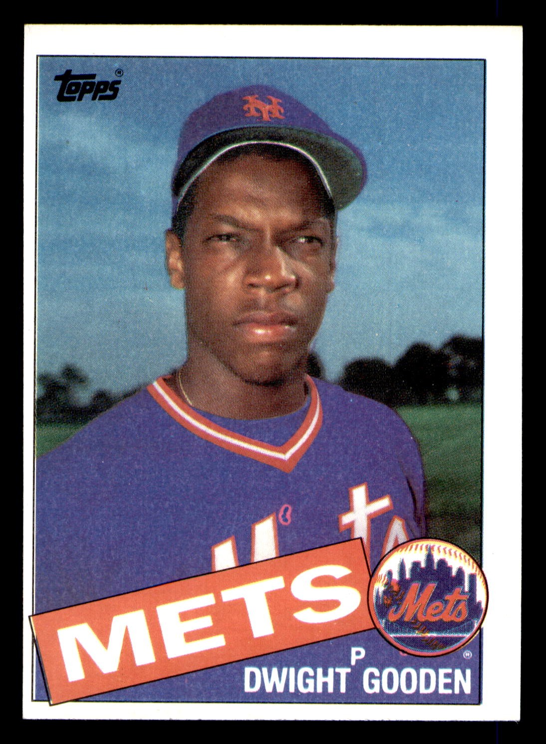 1985 Topps #620 Dwight Gooden O/C