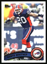 2011 Topps #363 Donte Whitner Buffalo Bills