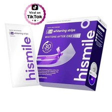 V34 Purple Teeth Whitening Strips   Stain Removal with Whitening  Color Correct