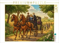 Calvendo Puzzle Together, Their Special Friendship Grows | 1000 Pieces, Finished