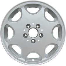 Refurbished 15x6.5 Painted Silver Wheel Fits 1994-1996 Mercedes C220 560-65158