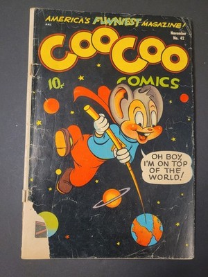 Early Frazetta Lot; Art & Text Illustrations; Coo Coo 42; Happy 32; Low Grade
